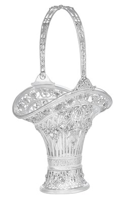 Lot 1031 - A German Silver Basket