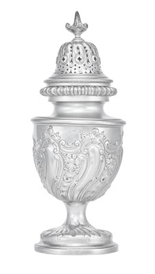 Lot 825 - A Victorian Silver Caster