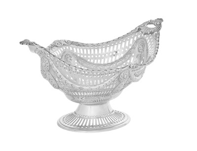 Lot 1084 - An Edward VII Silver Basket