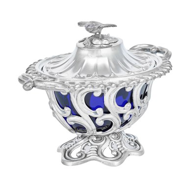 Lot 817 - A French Silver Sugar-Bowl and Cover