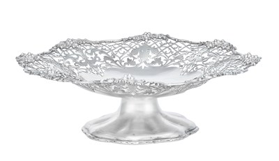 Lot 846 - A George V Silver Pedestal-Bowl