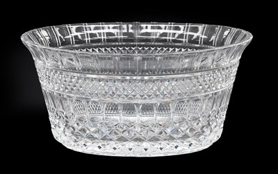 Lot 756 - A Glass Large Bowl, 20th century, of flared...