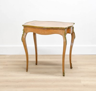 Lot 966 - A Louis XV-Style Kingwood and Marquetry-Inlaid...