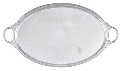 Lot 1094 - An Elizabeth II Silver Tray
