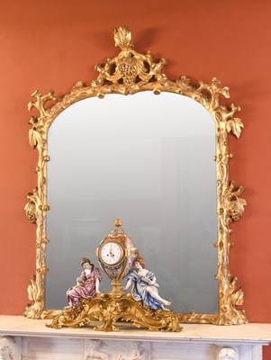 Lot 1048 - A Victorian Carved Giltwood and Gesso...