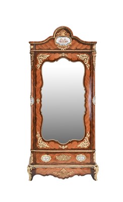 Lot 395 - A French Louis XV-Style Rosewood, Tulipwood...