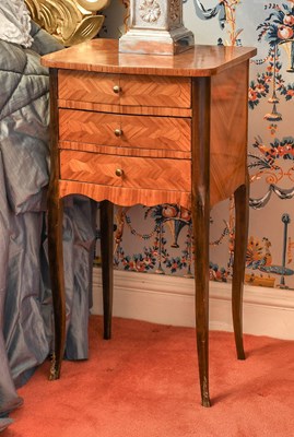 Lot 390 - A Pair of Louis XV-Style Tulipwood and...