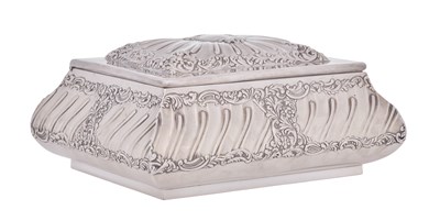 Lot 400 - An Edward VII Silver Jewellery-Box
