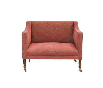 Lot 328 - A George IV Mahogany-Framed Two-Seater Sofa,...