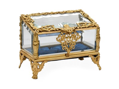 Lot 1107 - A French Gilt-Metal-Mounted Table Casket,...