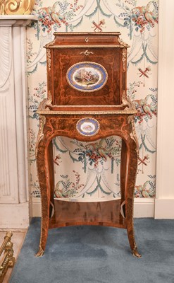 Lot 351 - A Pair of Victorian Burr Walnut,...