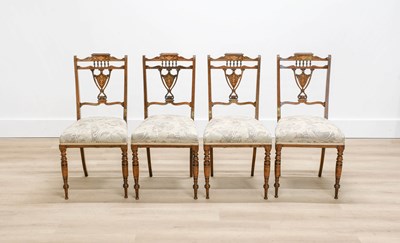 Lot 367 - A Set of Four Late Victorian/Edwardian...