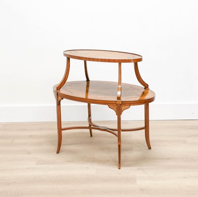 Lot 382 - An Edwardian Satinwood, Crossbanded and...