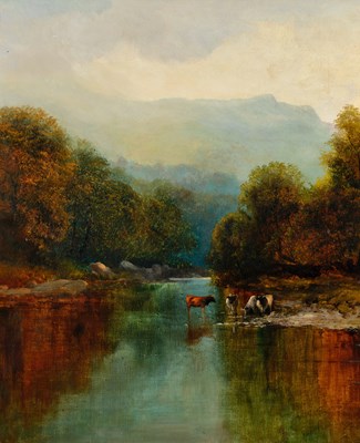 Lot 516 - Circle of Joseph Mellor (1827-1888) Cattle...