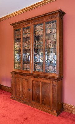 Lot 548 - A Victorian Mahogany Library Bookcase, late...