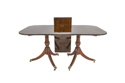 Lot 552 - A George III-Style Twin-Pedestal Mahogany...
