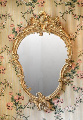 Lot 425 - A French Rococo-Style Carved Giltwood and...