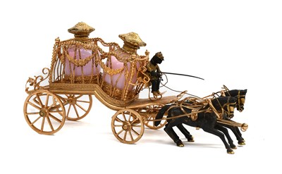 Lot 452 - A Palais Royale Gilt and Black Patinated Metal...