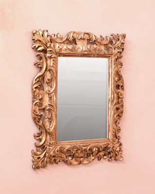 Lot 461 - A Pair of Carved Giltwood Florentine-Style...