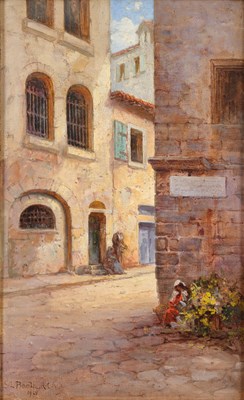 Lot 484 - Samuel Lawson Booth RCA (fl.1900) Scottish...