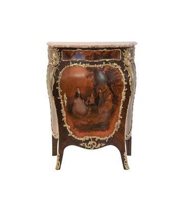 Lot 500 - A French Louis XV-Style Vernis Martin and...
