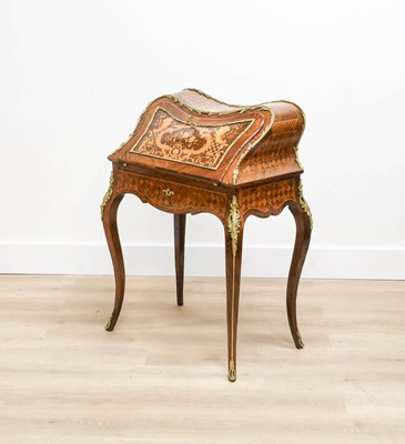 Lot 300 - A French Louis XV-Style Rosewood, Kingwood,...