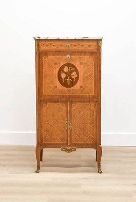 Lot 298 - A French Louis XV/XVI Transitional-Style...