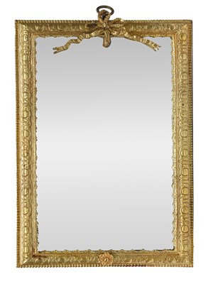 Lot 315 - A Pair of Victorian Gilt-Brass Wall Mirrors,...
