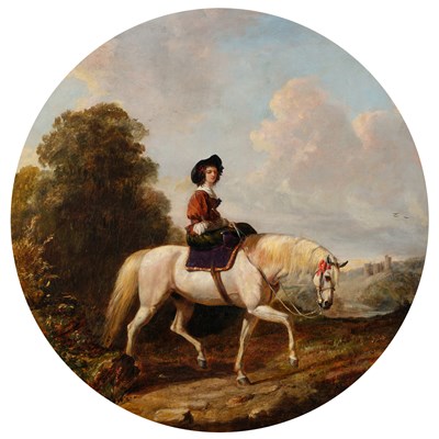 Lot 238 - James William Glass (1825-1857) American Horse-...