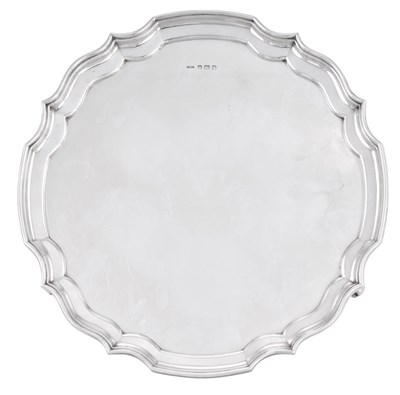 Lot 254 - An Elizabeth II Silver Salver