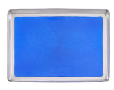 Lot 305 - A George V Silver and Enamel Dressing-Table Tray