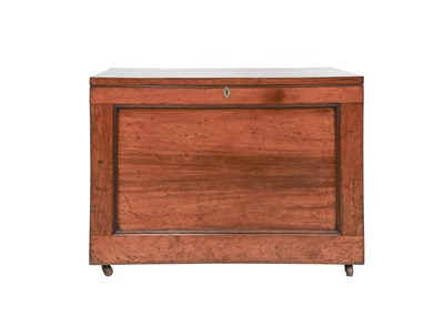 Lot 127 - A Victorian Mahogany Linen Chest, 3rd quarter...