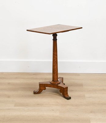 Lot 210 - A Victorian Amboyna Tripod Table, mid 19th...