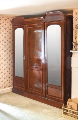 Lot 224 - A Mahogany, Satinwood-Banded and...