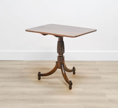 Lot 157 - A Regency Mahogany Tilt-Top Tripod Occasional...