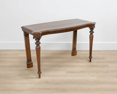 Lot 125 - A Victorian Mahogany Side Table, with...