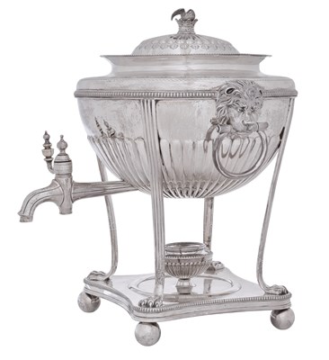 Lot 785 - A George III Silver Tea-Urn