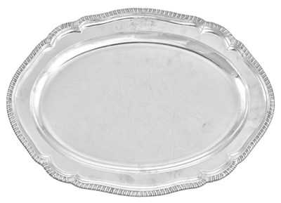 Lot 1005 - A George III Silver Meat-Dish