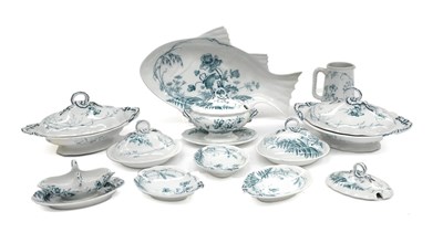 Lot 653 - A Brown Westhead & Moore Earthenware Dinner...