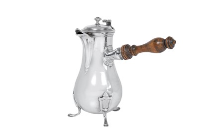 Lot 2064 - A Louis XVI Silver Coffee-Pot