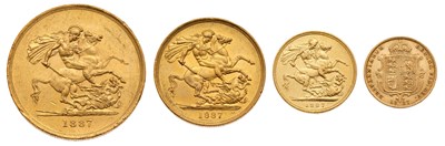 Lot 297 - Queen Victoria 1887 Golden Jubilee Sovereign...