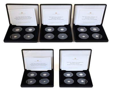 Lot 220 - Assorted Maundy Oddments, 28 coins in total...