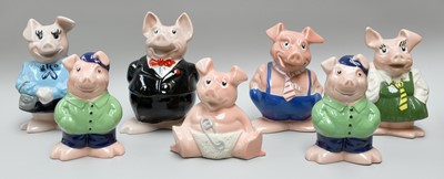 Lot 64 - A Collection of Wade Natwest Pig Money Boxes