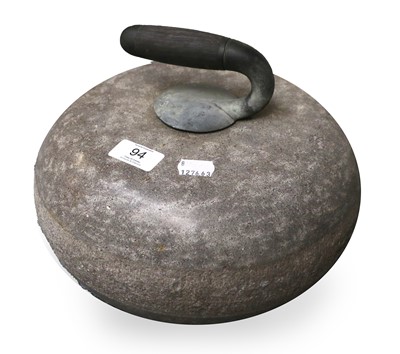 Lot 94 - A Curling Stone