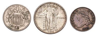Lot 91 - USA, Dime 1829, small10C (KM#48) very fine -...