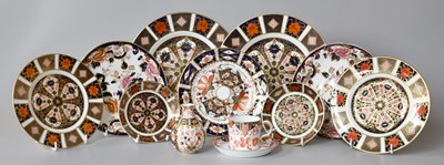 Lot 25 - A Collection of Royal Crown Derby Imari...