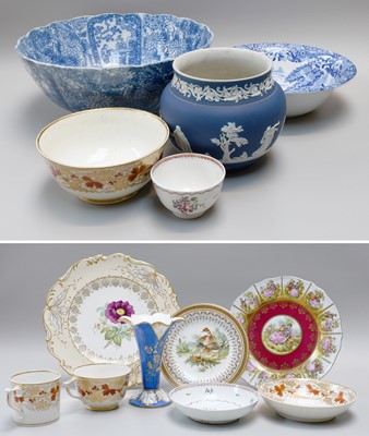 Lot 56 - A Collection of Mostly 19th Century Porcelain,...