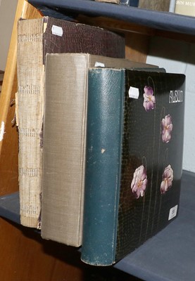 Lot 86 - Three Vintage Postcard Albums, subject and...