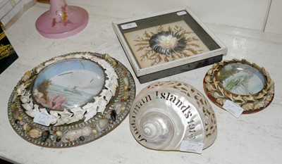 Lot 79 - A Carved Mother of Pearl Shell Pow Andaman...