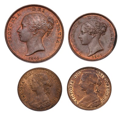 Lot 46 - Victoria, Penny 1841, no colon after REG...